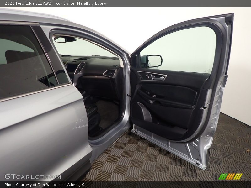 Iconic Silver Metallic / Ebony 2020 Ford Edge SEL AWD