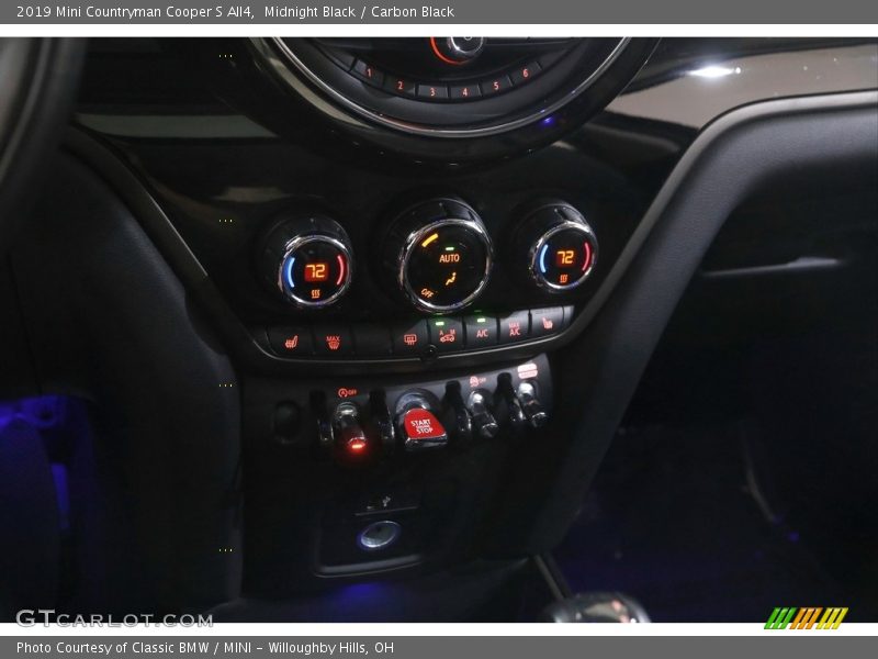 Midnight Black / Carbon Black 2019 Mini Countryman Cooper S All4