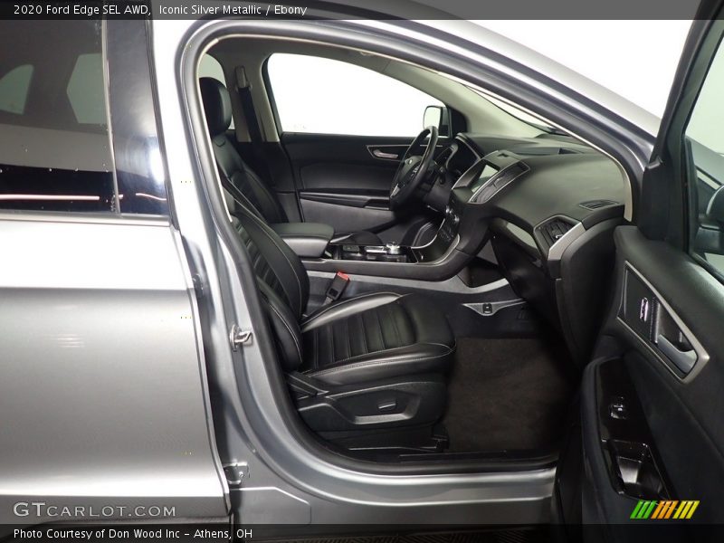 Iconic Silver Metallic / Ebony 2020 Ford Edge SEL AWD