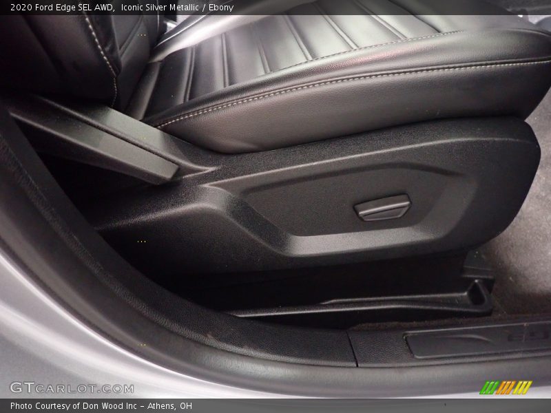 Iconic Silver Metallic / Ebony 2020 Ford Edge SEL AWD