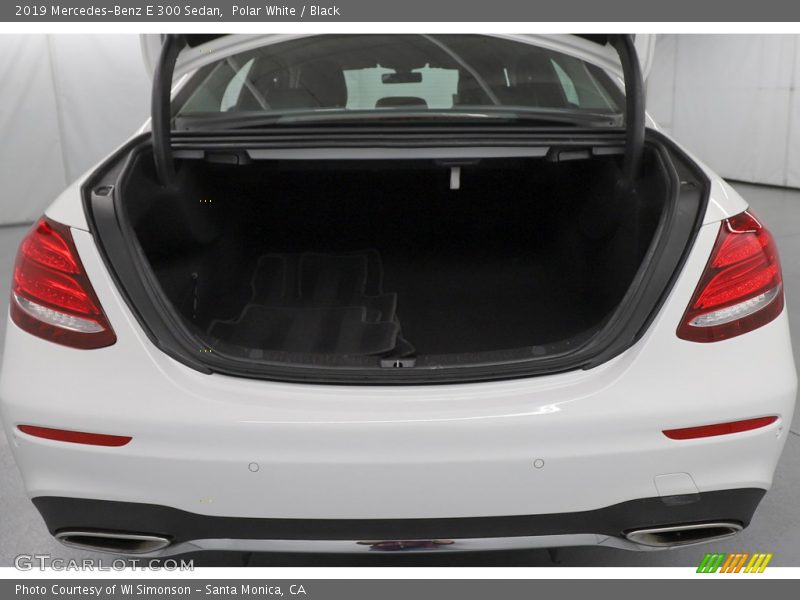 Polar White / Black 2019 Mercedes-Benz E 300 Sedan