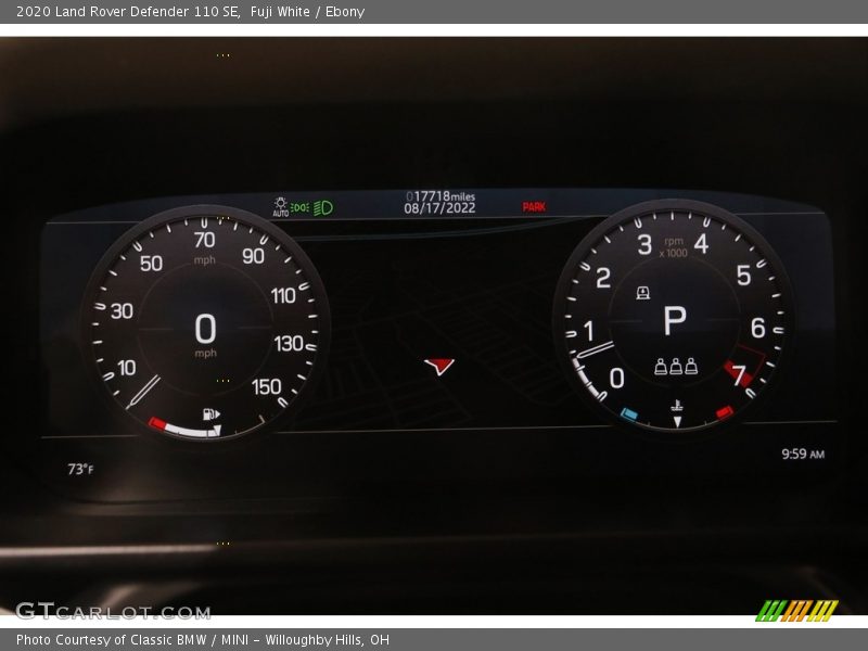  2020 Defender 110 SE 110 SE Gauges