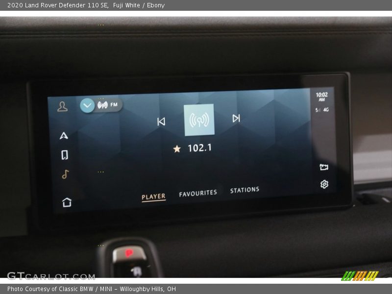 Audio System of 2020 Defender 110 SE