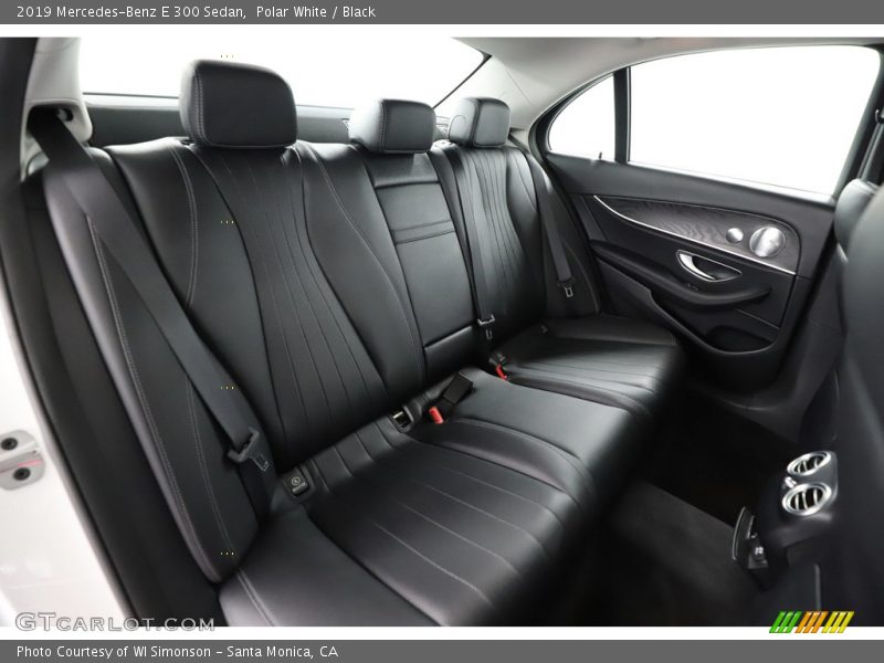 Polar White / Black 2019 Mercedes-Benz E 300 Sedan