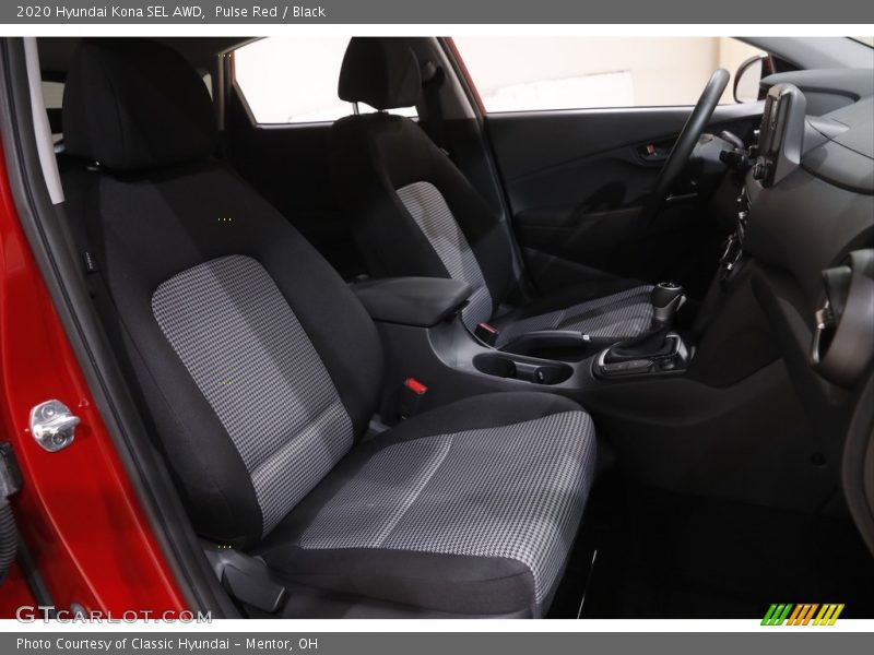 Pulse Red / Black 2020 Hyundai Kona SEL AWD