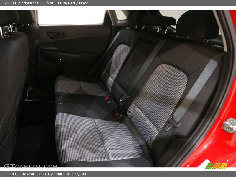 Pulse Red / Black 2020 Hyundai Kona SEL AWD