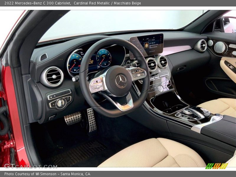 Dashboard of 2022 C 300 Cabriolet