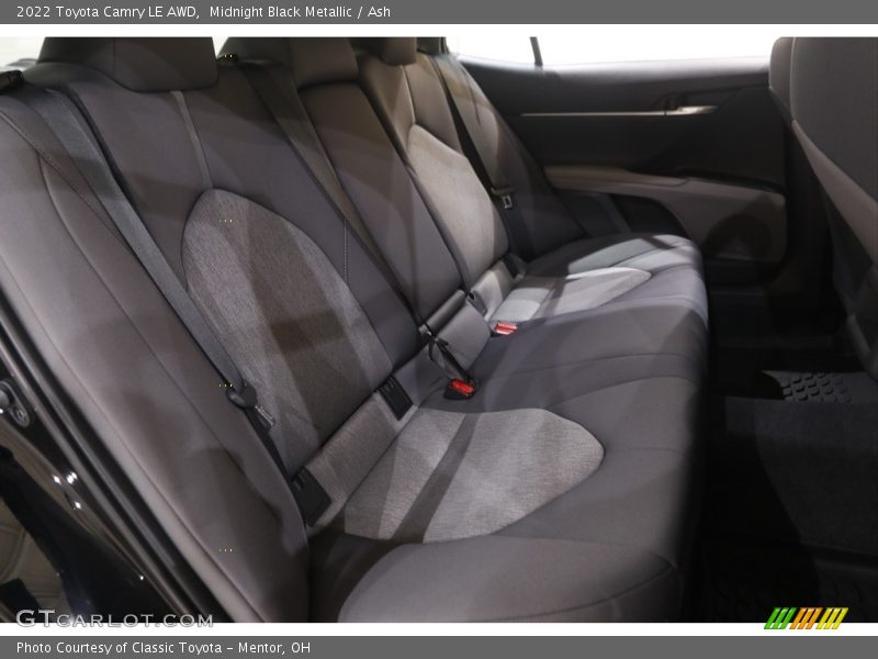 Midnight Black Metallic / Ash 2022 Toyota Camry LE AWD