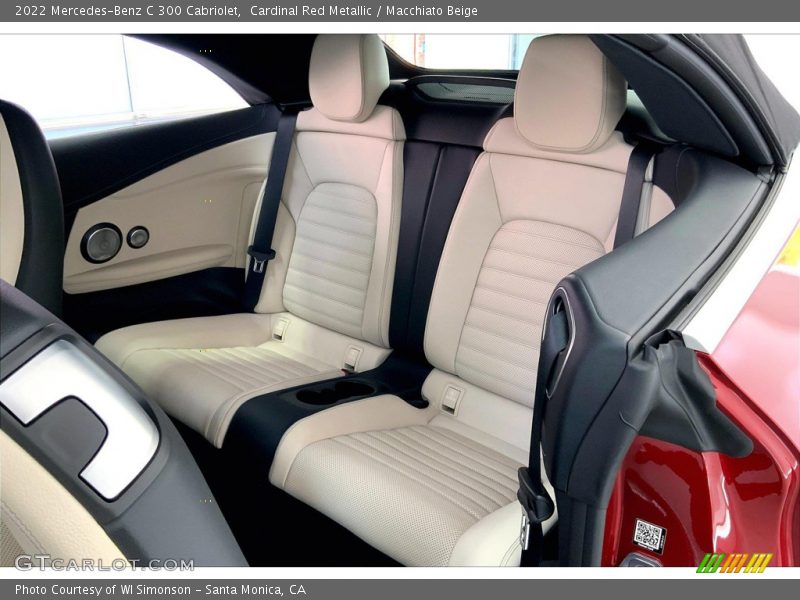 Rear Seat of 2022 C 300 Cabriolet