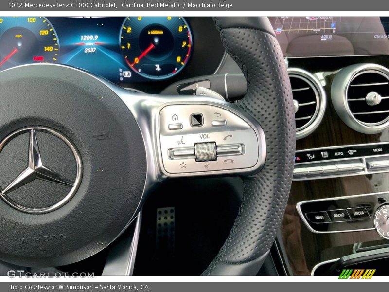  2022 C 300 Cabriolet Steering Wheel