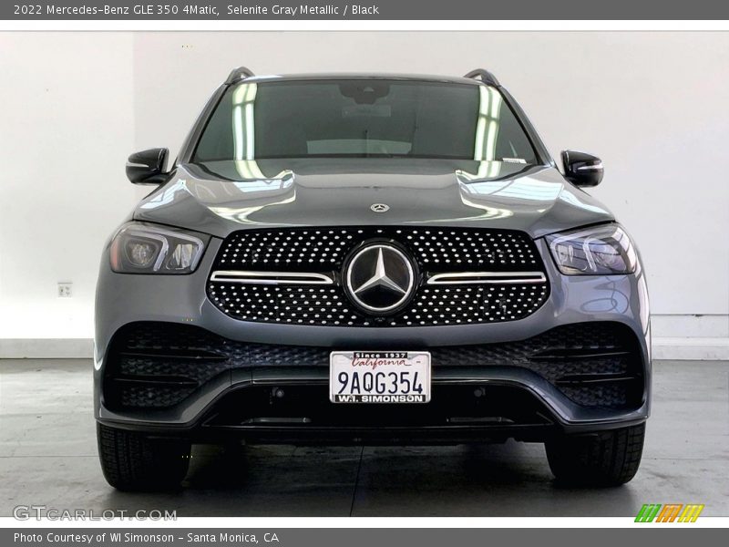 Selenite Gray Metallic / Black 2022 Mercedes-Benz GLE 350 4Matic