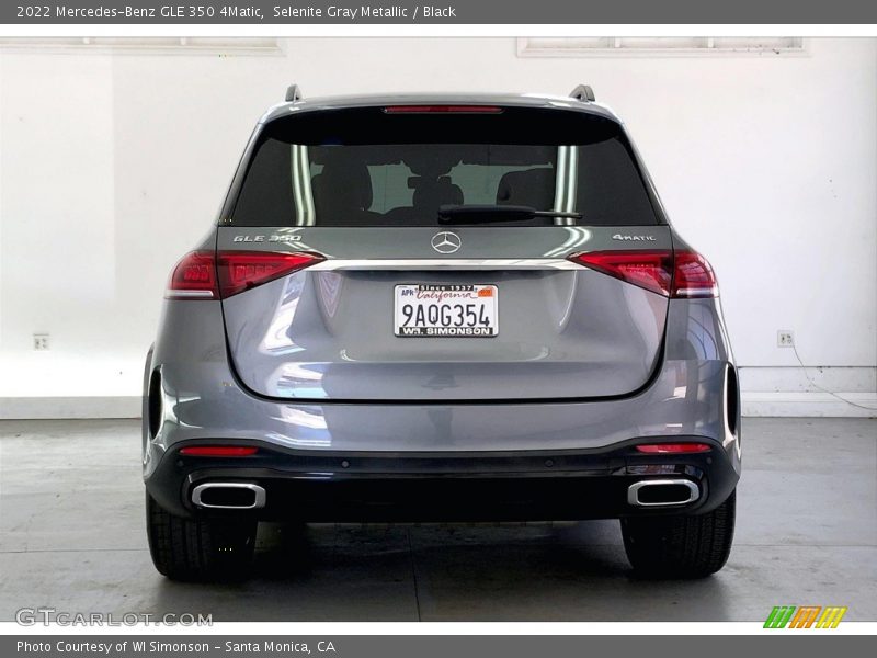 Selenite Gray Metallic / Black 2022 Mercedes-Benz GLE 350 4Matic