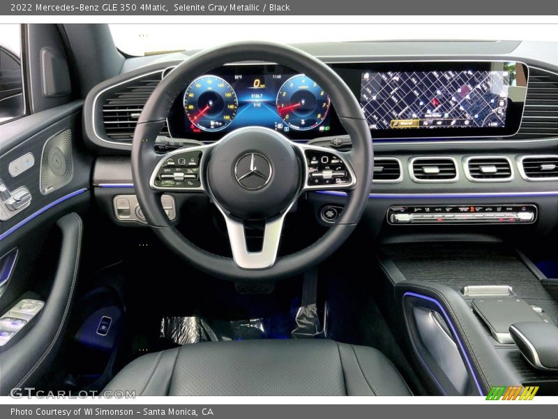 Selenite Gray Metallic / Black 2022 Mercedes-Benz GLE 350 4Matic