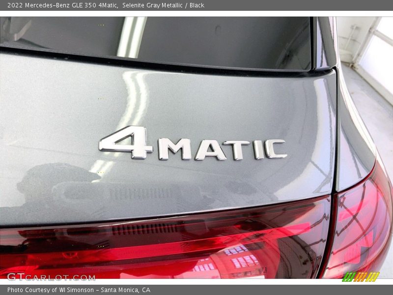 Selenite Gray Metallic / Black 2022 Mercedes-Benz GLE 350 4Matic