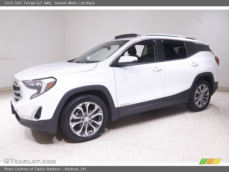 Summit White / Jet Black 2020 GMC Terrain SLT AWD