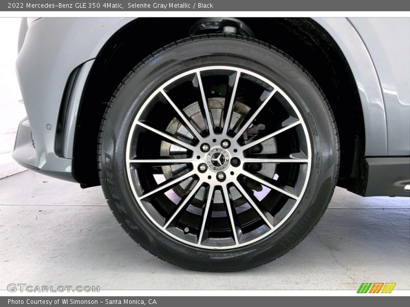 Selenite Gray Metallic / Black 2022 Mercedes-Benz GLE 350 4Matic