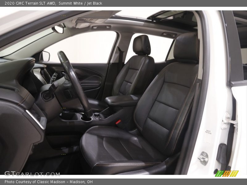 Summit White / Jet Black 2020 GMC Terrain SLT AWD