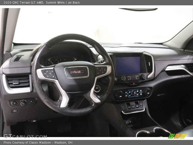 Summit White / Jet Black 2020 GMC Terrain SLT AWD