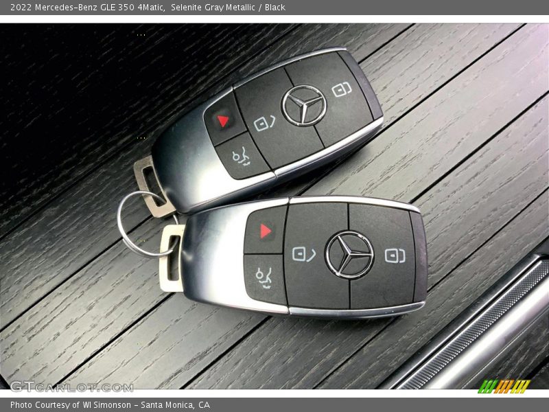 Selenite Gray Metallic / Black 2022 Mercedes-Benz GLE 350 4Matic