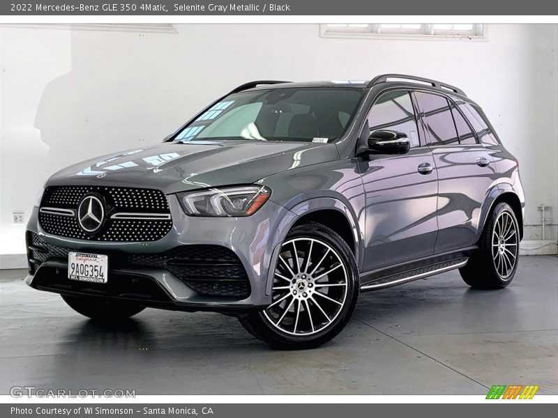 Selenite Gray Metallic / Black 2022 Mercedes-Benz GLE 350 4Matic