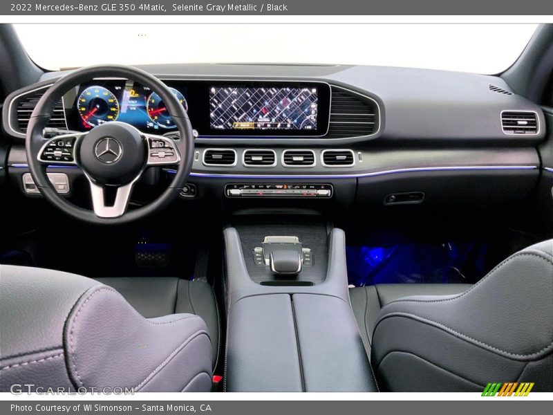 Selenite Gray Metallic / Black 2022 Mercedes-Benz GLE 350 4Matic