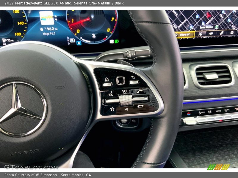 Selenite Gray Metallic / Black 2022 Mercedes-Benz GLE 350 4Matic