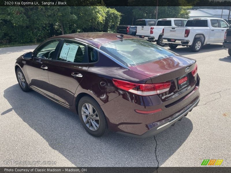 Sangria / Black 2020 Kia Optima LX