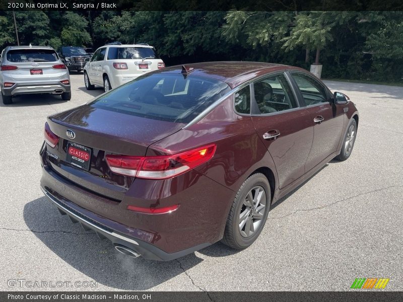 Sangria / Black 2020 Kia Optima LX