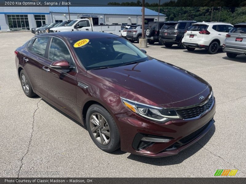 Sangria / Black 2020 Kia Optima LX
