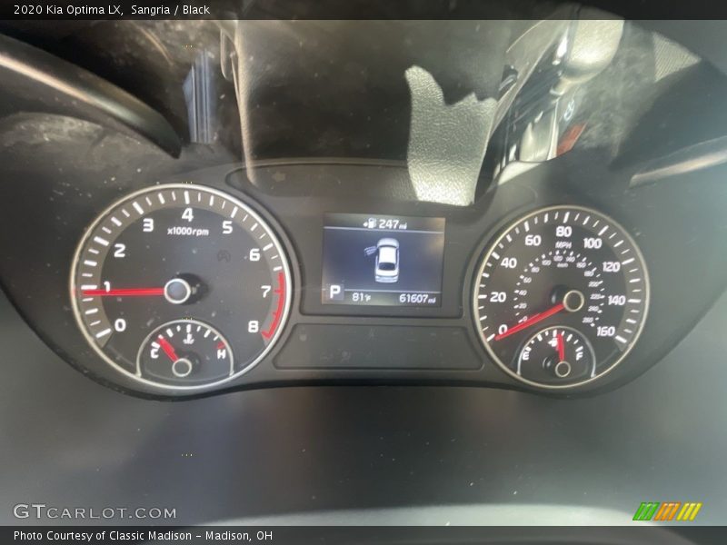 Sangria / Black 2020 Kia Optima LX