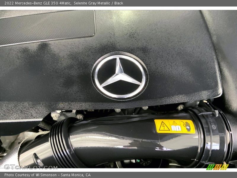 Selenite Gray Metallic / Black 2022 Mercedes-Benz GLE 350 4Matic