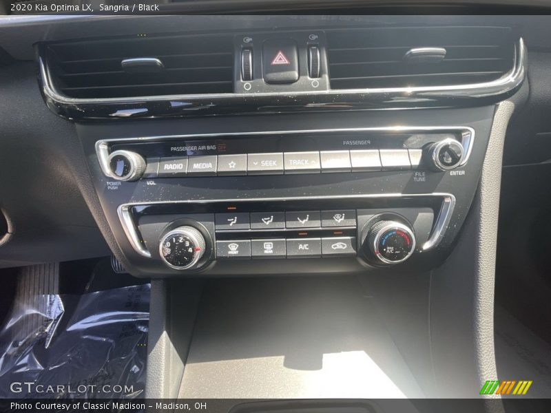 Sangria / Black 2020 Kia Optima LX