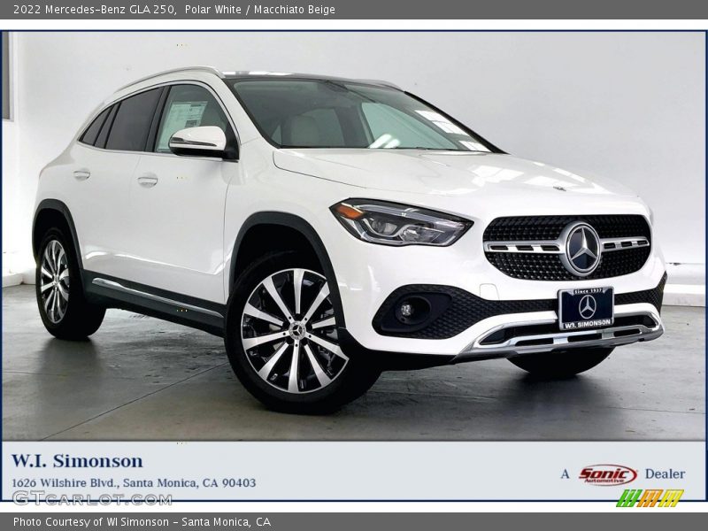 Polar White / Macchiato Beige 2022 Mercedes-Benz GLA 250