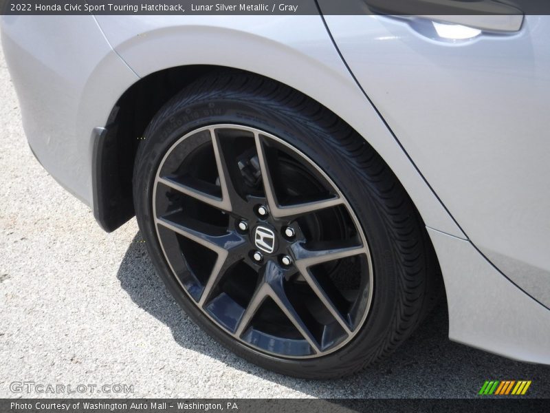 Lunar Silver Metallic / Gray 2022 Honda Civic Sport Touring Hatchback
