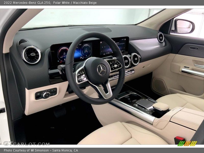 Polar White / Macchiato Beige 2022 Mercedes-Benz GLA 250