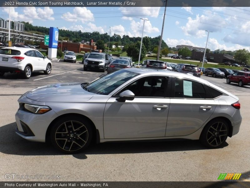 Lunar Silver Metallic / Gray 2022 Honda Civic Sport Touring Hatchback