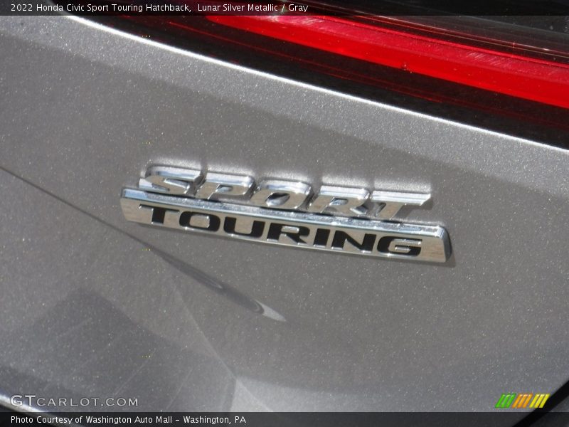 Lunar Silver Metallic / Gray 2022 Honda Civic Sport Touring Hatchback