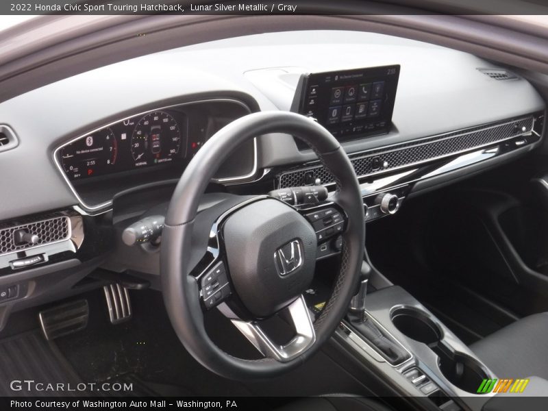 Lunar Silver Metallic / Gray 2022 Honda Civic Sport Touring Hatchback