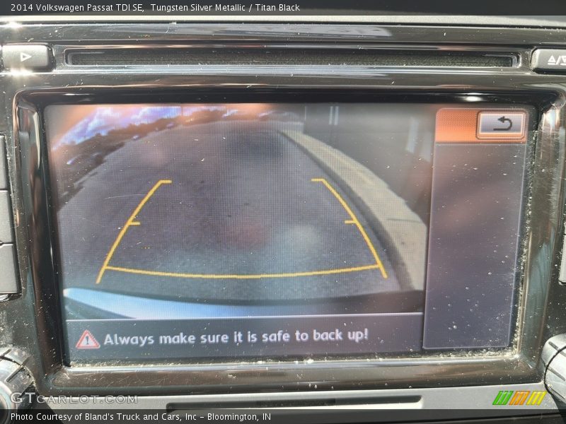 Tungsten Silver Metallic / Titan Black 2014 Volkswagen Passat TDI SE