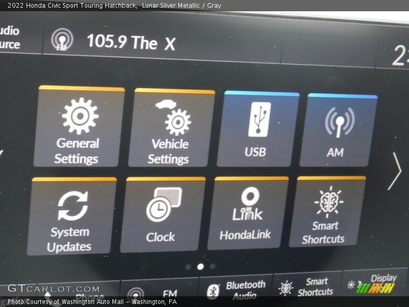 Lunar Silver Metallic / Gray 2022 Honda Civic Sport Touring Hatchback