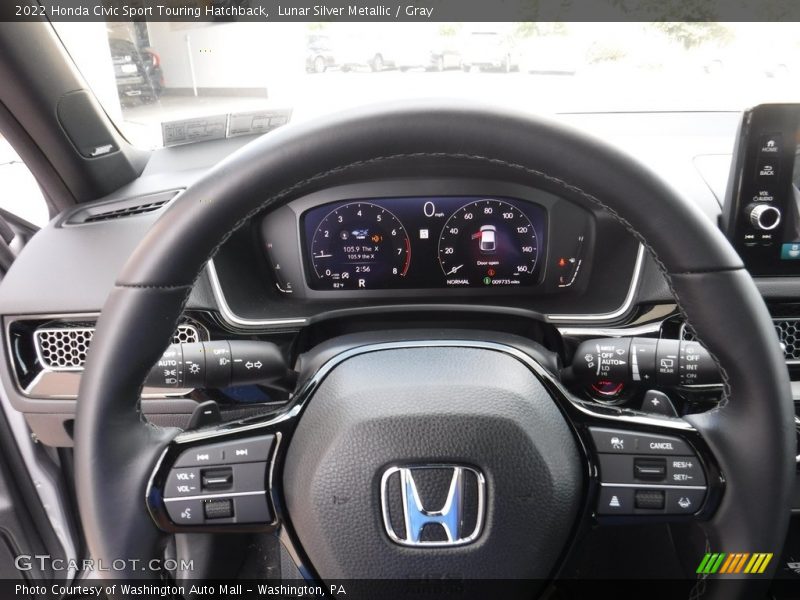 Lunar Silver Metallic / Gray 2022 Honda Civic Sport Touring Hatchback