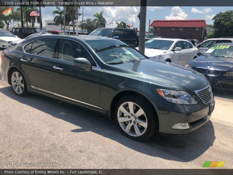 Verdigris Green Mica / Alabaster 2008 Lexus LS 600h L Hybrid