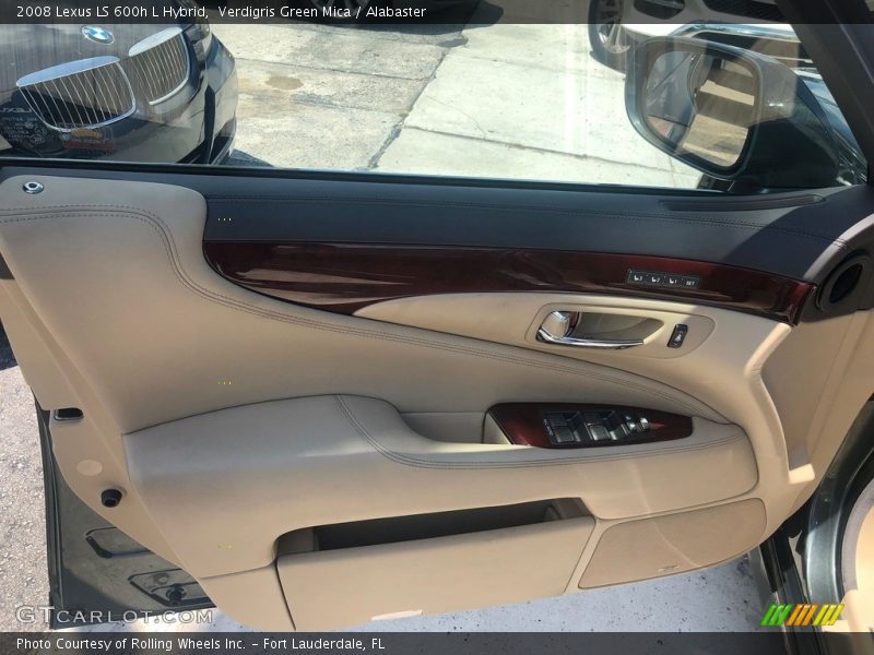 Verdigris Green Mica / Alabaster 2008 Lexus LS 600h L Hybrid