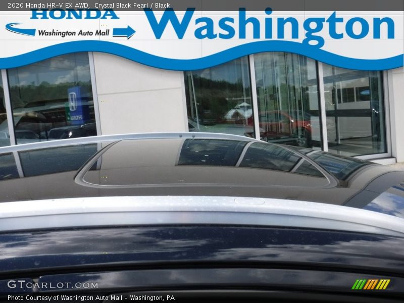 Crystal Black Pearl / Black 2020 Honda HR-V EX AWD