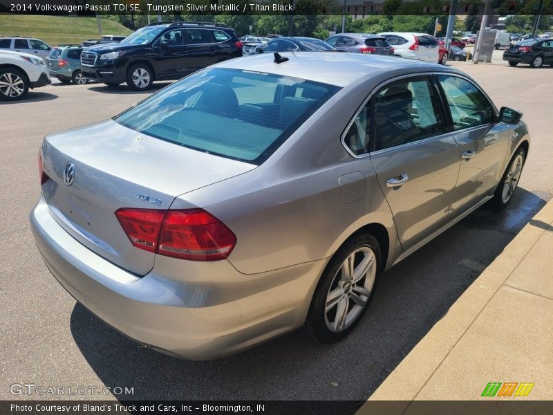 Tungsten Silver Metallic / Titan Black 2014 Volkswagen Passat TDI SE