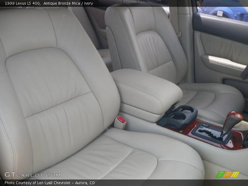 Antique Bronze Mica / Ivory 1999 Lexus LS 400