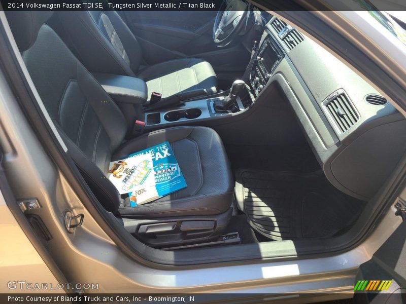 Tungsten Silver Metallic / Titan Black 2014 Volkswagen Passat TDI SE
