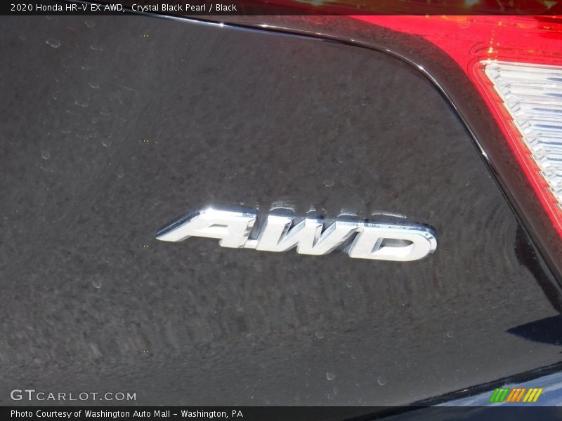 Crystal Black Pearl / Black 2020 Honda HR-V EX AWD