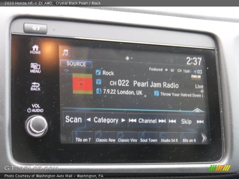 Crystal Black Pearl / Black 2020 Honda HR-V EX AWD