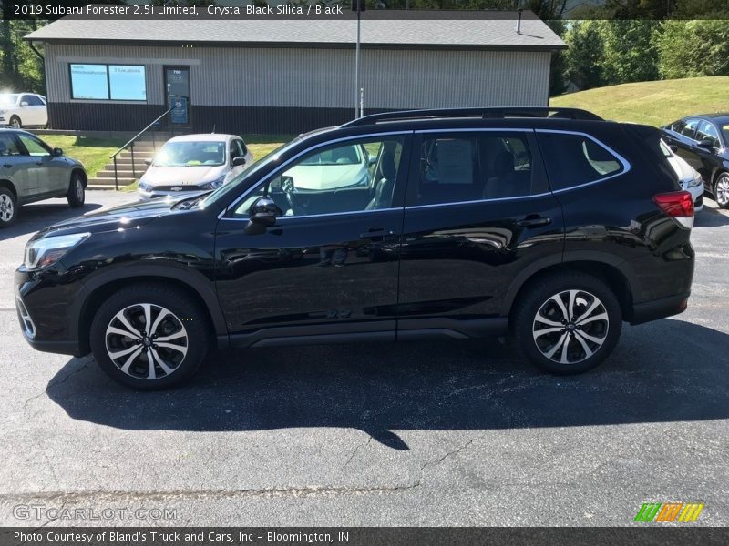 Crystal Black Silica / Black 2019 Subaru Forester 2.5i Limited